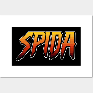 Spida Text Posters and Art